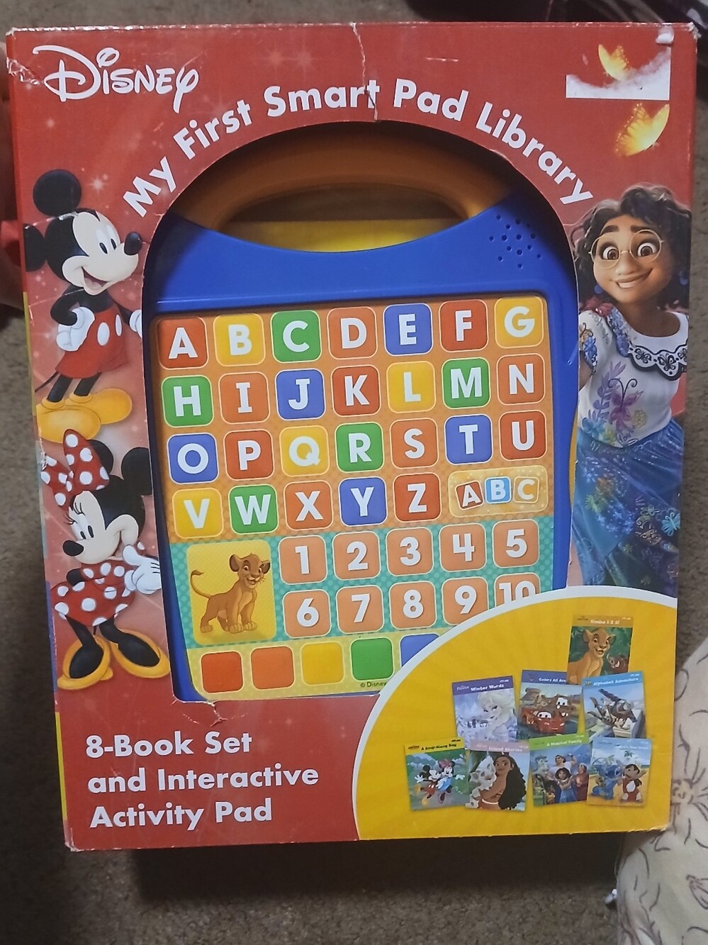 Disney My First Smart Pad Library - 8 Book Set